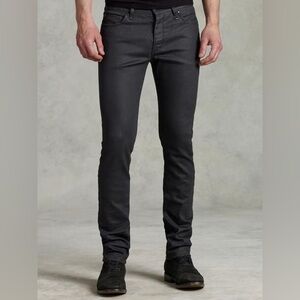 John Varvatos Charcoal Skinny Jeans